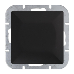 Uued tooted // Przycisk dzwonek p/t Pearl, 10A, 250V, WP-6/7P, czarny