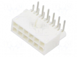 Connector: wire-board | socket | male | PIN: 12 | 600V | angled 90&deg; | THT