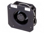Fan: EC | radial | 230VAC | 225x225x85mm | 972m3/h | ball | 4200rpm | IP54