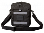 Waist bag | on the shoulder | black | polyester | 290x210x60mm