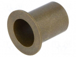 Bearing: sleeve bearing | with flange | &Oslash;out: 80mm | &Oslash;int: 75mm