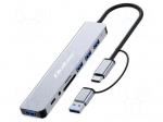 Hub USB | Thunderbolt 3,Thunderbolt 4,USB 2.0,USB 3.0 | PnP