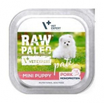 VETEXPERT Raw Paleo P&acirc;te Mini Puppy Pork - wet dog food - 150g