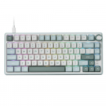 ROYAL KLUDGE R75 Sky Cyan, Brown Switch, US