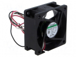 Fan: DC | axial | 24VDC | 60x60x25mm | 45.63m3/h | 27dBA | Vapo | 5200rpm