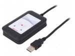RFID reader | antenna | 88x56x18mm | GPIO,USB | 4.3&divide;5.5V | f: 13,56MHz