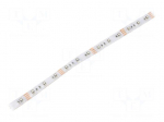 LED tape | RGB | 3535 | 12V | LED/m: 60 | 10mm | IP65 | 12W/m