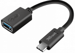 Adapter Trust Calyx USB-C to USB-A Black
