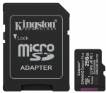 Memory Card Kingston MicrosdxC 256GB Canvas Select Plus
