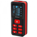 Qoltec Precise digital laser distance meter with an electronic level | LCD with backlight | 50m
