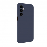Back panel cover Evelatus Samsung Galaxy A16 Premium Magnetic Soft Touch Silicone Case Dark Blue