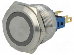 Switch: vandal resistant | Pos: 2 | SPST-NO + SPST-NC | 3A/220VAC