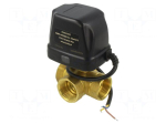 Ball solenoid valve | 1" | IP54 | max.16bar | 2&divide;80&deg;C | 220&divide;240VAC