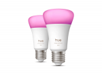 Philips Hue WCA 810 A60 2P EU | E27 | 6 W | White and colour light | Bluetooth and Zigbee