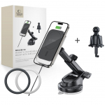 Other goods Tech-Protect Tech-Protect MM15W-V9 Car Holder with MagSafe for Dashboard and Air Vent 15W - Black