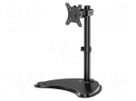 Stand | 9kg | 13&divide;32" | black | 75x75mm,100x100mm | plastic,steel