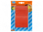 Tool: holder | for sandpaper,for manual grinding | 125x70mm