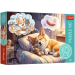 M&auml;nguala | PC | Konsoolid | Tarvikud // Harivad m&auml;nguasjad | Interaktiivsed | Loomingulised | Kunstilised // Puzzle - 60 - Corgi w krainie sn&oacute;w - Trefl 17434
