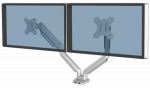 Monitor mount Fellowes PLATINUM Dual Monitor Arm Silver
