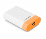 Toiteallikad // Akupangad (POWER BANKS) // EMP110WO Power Bank 4800mAh Graviton  biało-pomarańczowy Esperanza