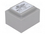 Transformer: encapsulated | 4.5VA | 230VAC | 24V | 0.18A | Mounting: PCB