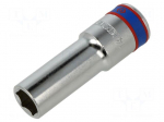 Socket: 6-angles | socket spanner | HEX 14mm | 1/2" | long