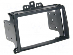 Radio frame | Hyundai | 2 DIN | black/rubber-touch
