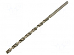 Drill bit | for metal | &Oslash;: 8mm | L: 240mm | high speed steel