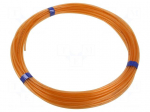 Pneumatic tubing | 8bar | L: 20m | r bending min: 10mm | polyurethane