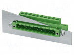 Connector: pluggable terminal block | socket | male | COMBICON M