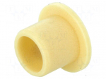 Bearing: sleeve bearing | with flange | &Oslash;out: 5.5mm | &Oslash;int: 4mm | L: 3mm