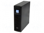 Power supply: UPS | 440x410x132mm | 2.4kW | 3kVA | 26.7kg | 9Ah | 0&divide;40&deg;C