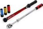 GEDORE red wheel change assortment, 5 pieces, torque wrench (black/red) 3300187