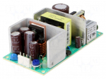 Power supply: switched-mode | open | 50W | 127&divide;370VDC | 90&divide;264VAC