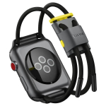 Baseus Let`s Go viedpulksteņa siksniņa priek&scaron; Apple Watch 3/4/5/6/SE (38/40 mm) | neilons | pelēka/dzeltena