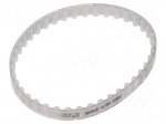 Timing belt | T5 | W: 6mm | H: 2.2mm | Lw: 200mm | Tooth height: 1.2mm