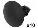 Trim clip | 10pcs | Citro&euml;n,Fiat,Peugeot | OEM: 833138 | L: 22.7mm