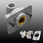 PPR līkums montāžai ģip&scaron;kartonā 20x1/2"F, pelēks PPR līkums montāžai ģip&scaron;kartonā 20x1/2"F