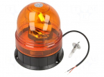 Signaller: lighting | orange | 12/24VDC | IP56 | Mounting: screw type
