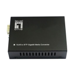 Valgukiudmuundur LevelOne LevelOne Konverter GVT-2015 10/100/1000T>RJ45 to SFP 60W sw