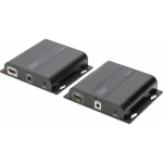 AV-signaali edastuss&uuml;steem Digitus 4K HDMI pikenduskaabel kuni 120m CAT / IP kaudu (komplekt)