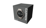 Smart watches Garmin  Fenix 9 Pro &ndash; 43mm\nTitanium with Fog Grey/Dark Sandstone Silicone Band