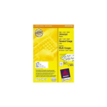 Avery Zweckform kleebised Avery 70 x 37mm White (3474)