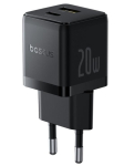 Baseus reisilaadija Palm Series, C+U, PD 3.0, QC 3.0, 20W, Black EU (P10111608113-00)