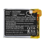 260 mAh for FitBit LSS352325P