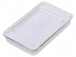 Enclosure: shielding | X: 31mm | Y: 50mm | Z: 9mm | steel | Series: MICRO