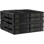 Icy Dock Though Armor MB508V5P-B (black, for 2x 5.25" built-in bays)