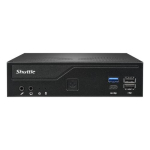 Emaplaat Shuttle DH610V2 S1700 H610 BLACK 120W/GLN HDMI DISPLAY-PORT COM-PORT