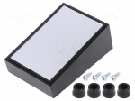 Enclosure: desktop | PULT-10 | X: 56mm | Y: 85mm | Z: 36mm | ABS | black