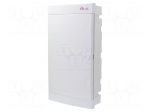 Enclosure: for modular components | IP40 | white | No.of mod: 36